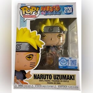 Funko Collectible Box with Gray and Black Design